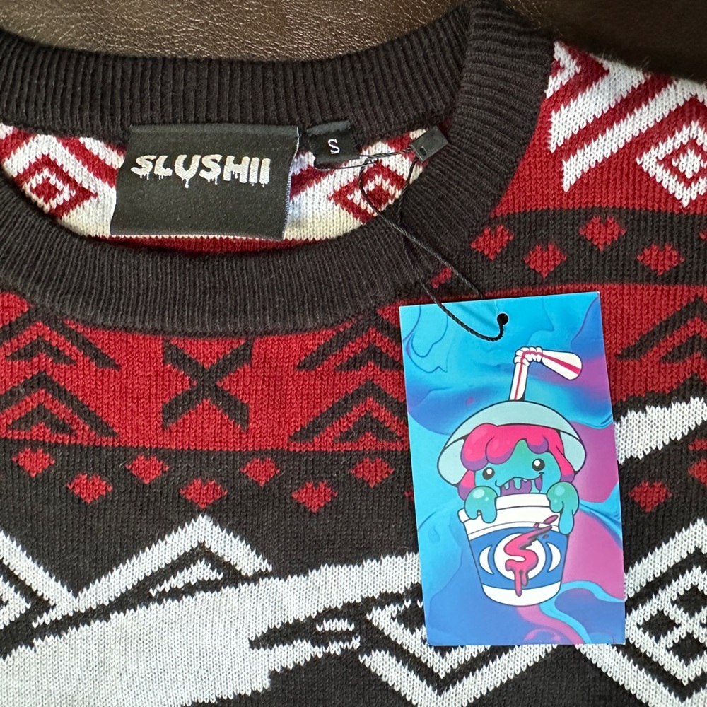Slushii - Ugly Christmas Sweater. Size S - Picture 3 of 7